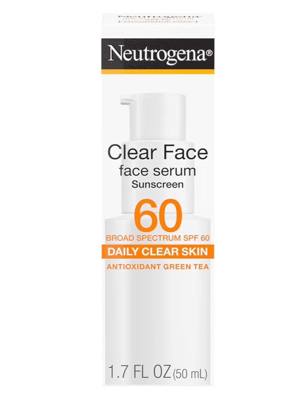 Neutrogena Clear Face Face Serum Sunscreen SPF 60